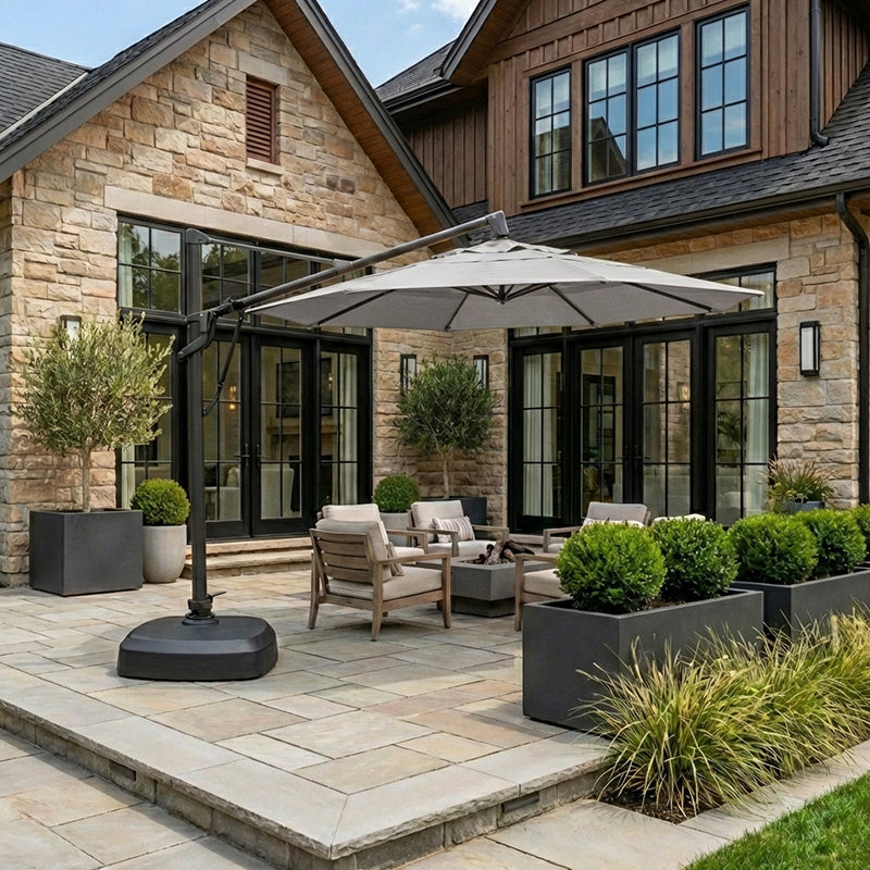 11' Round AKZ Plus TG Sunbrella Parasol