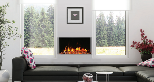 Amantii 30" Tru View Slim Smart Electric Fireplace