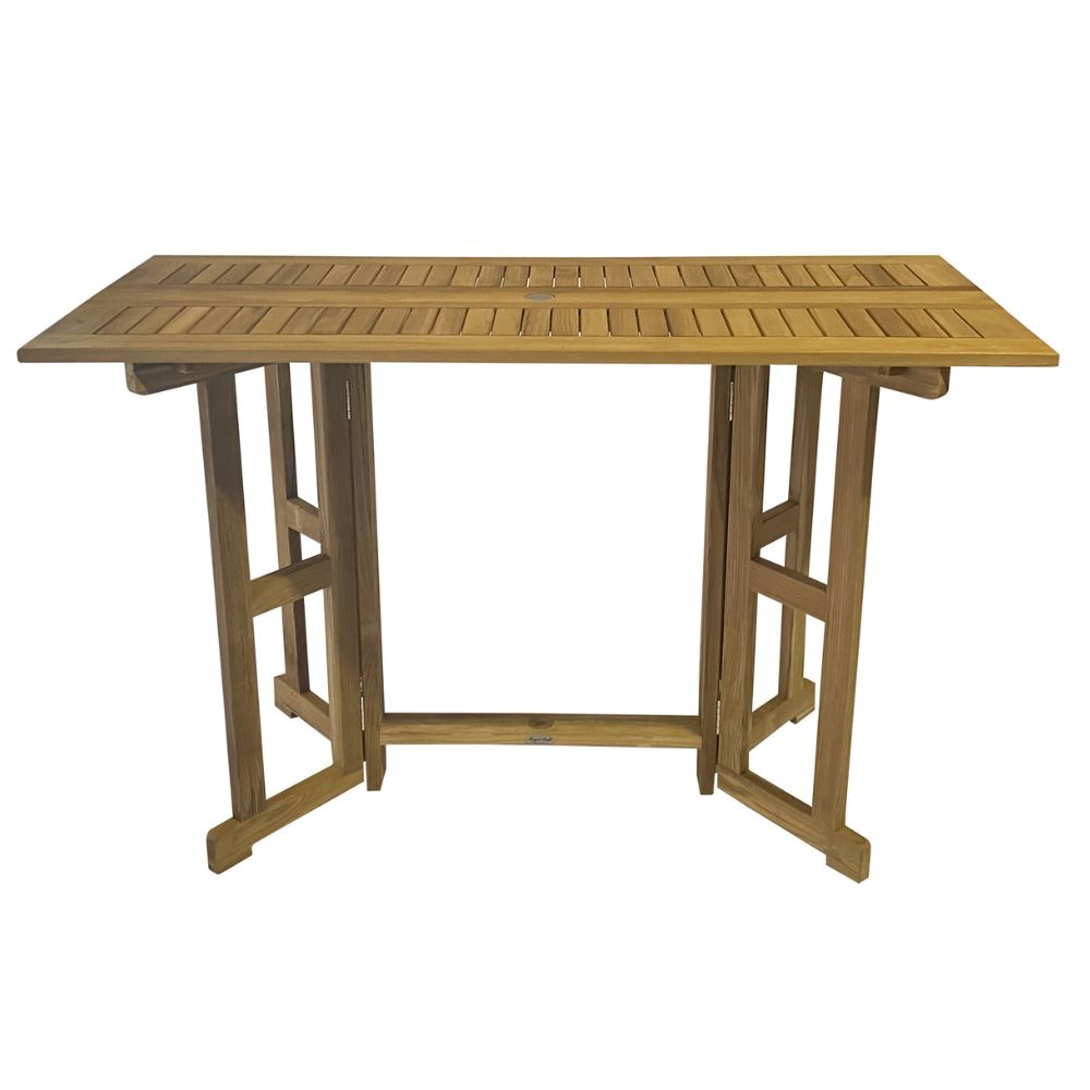 Rectangular Drop Leaf Bar Table