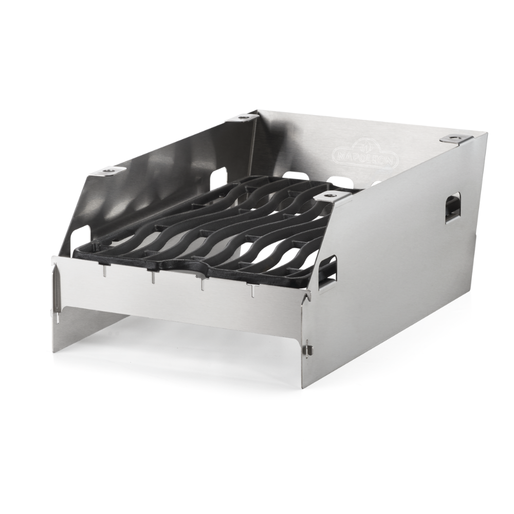 Napoleon Sizzle Zone Burner Windshield and Skewer Rack