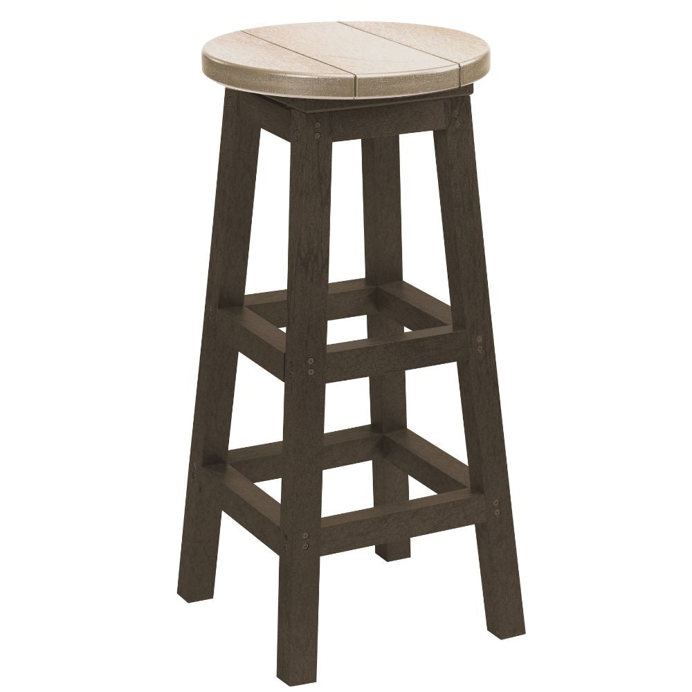 Adirondack Swivel Bar Stool