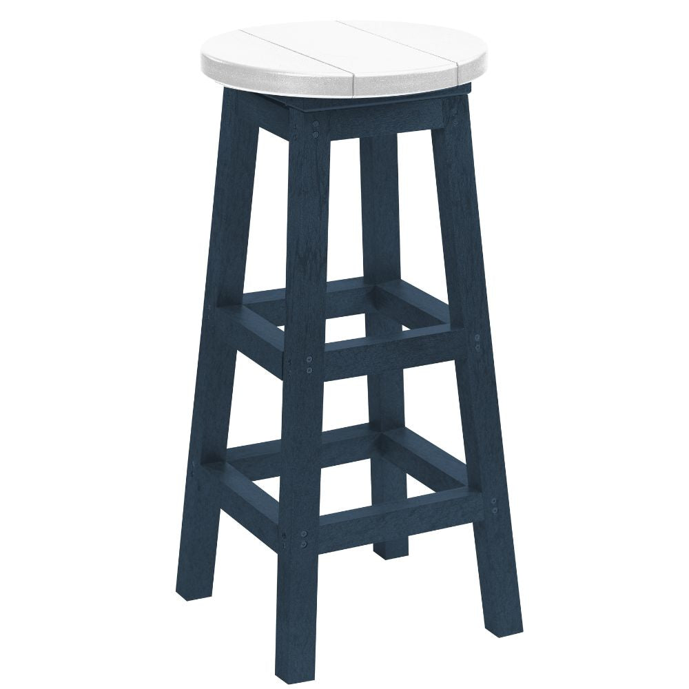 Adirondack Swivel Bar Stool