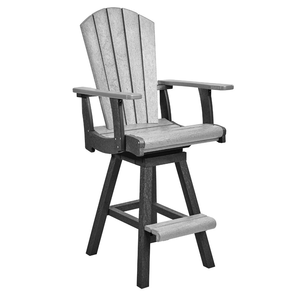 Adirondack Swivel Arm Pub Chair