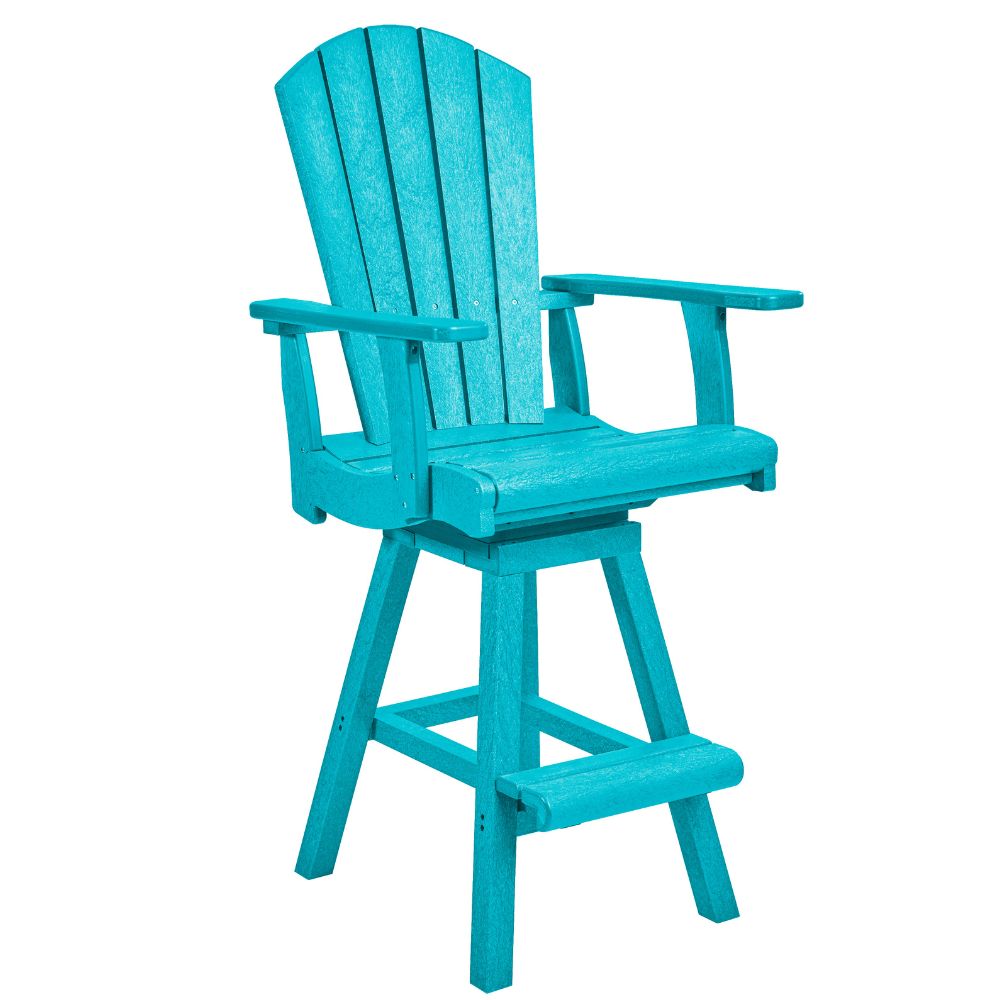 Adirondack Swivel Arm Pub Chair