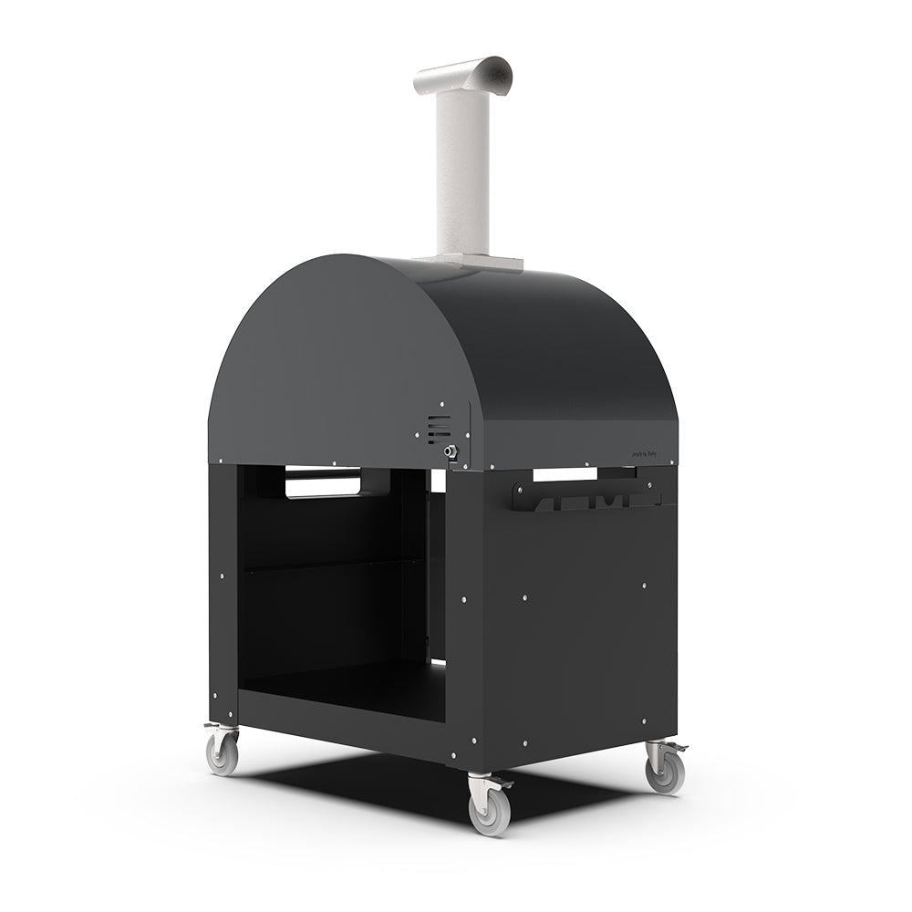 Alfa 4 Pizze Black Pizza Oven Base