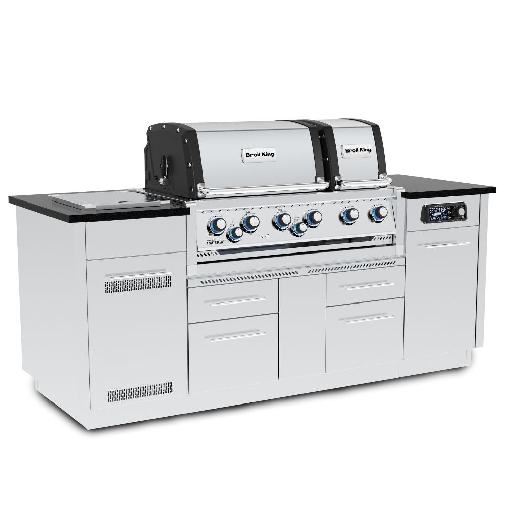 Broil King Imperial QS 690i Gas Grill Built-In Island