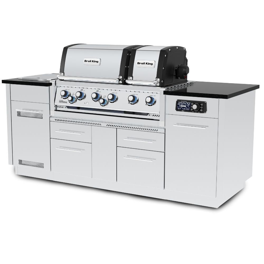 Broil King Imperial QS 690i Gas Grill Built-In Island
