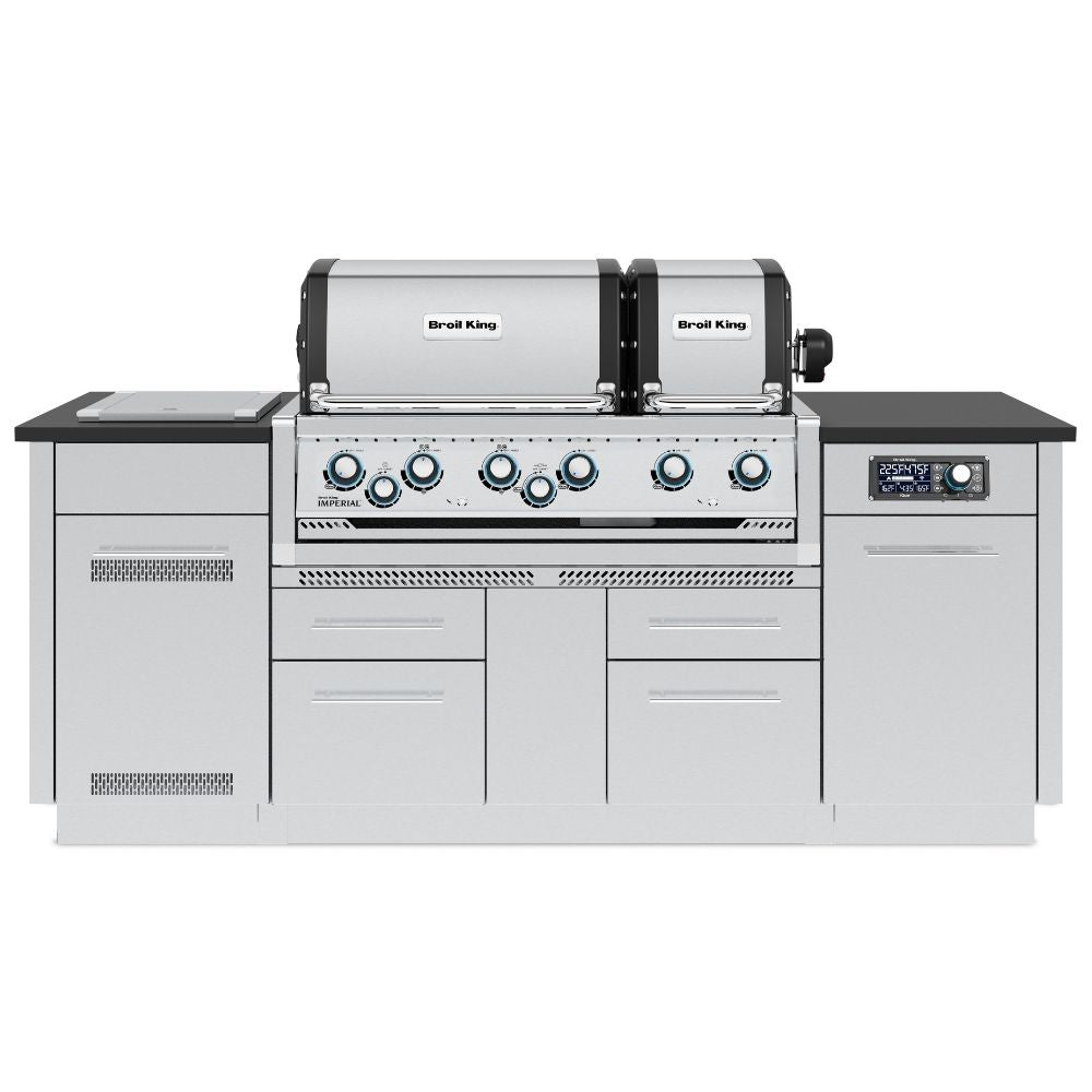 Broil King Imperial QS 690i Gas Grill Built-In Island