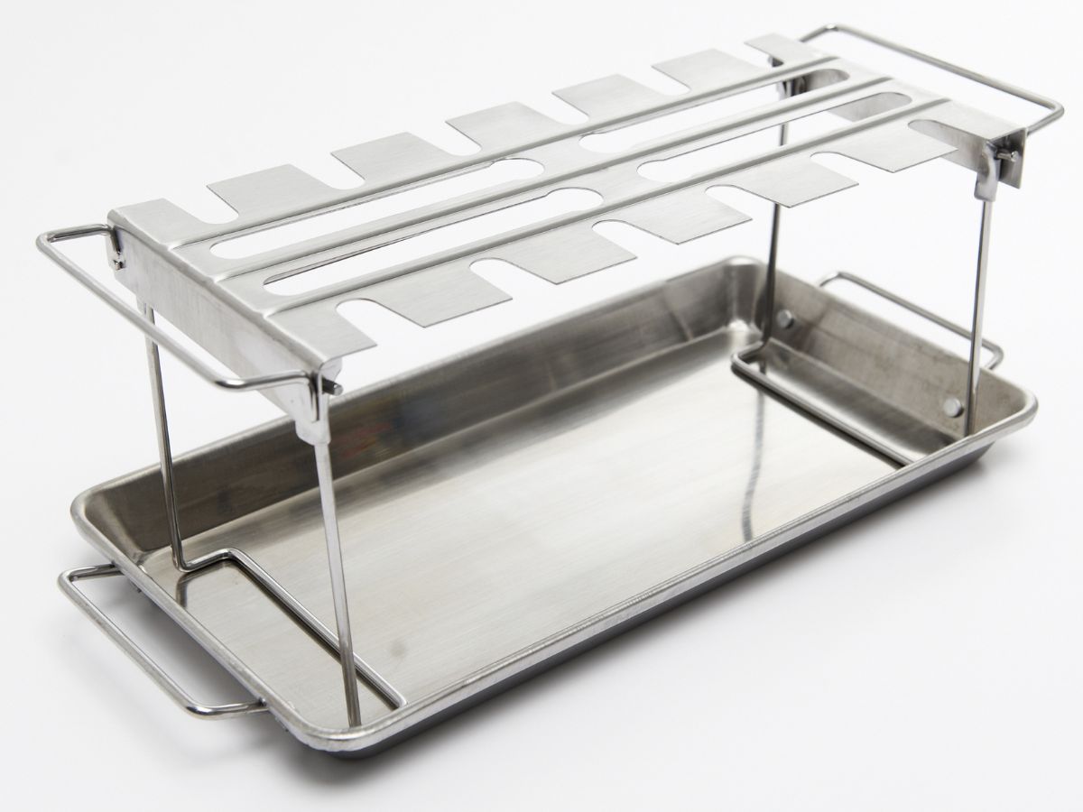 Broil King Wing Rack with Pan – InsideOut