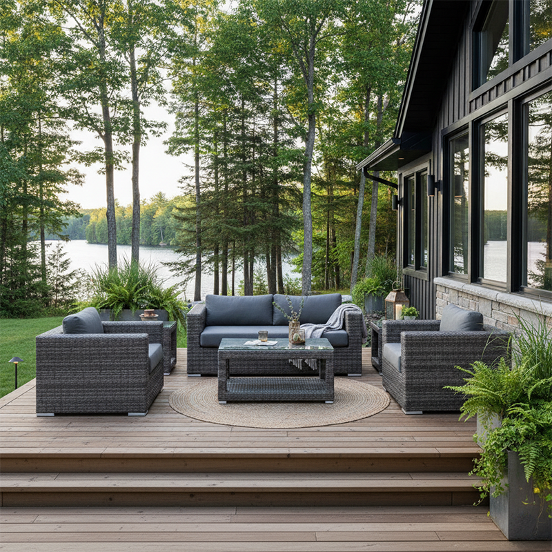 Bora 4pc Club Set - White Mushroom