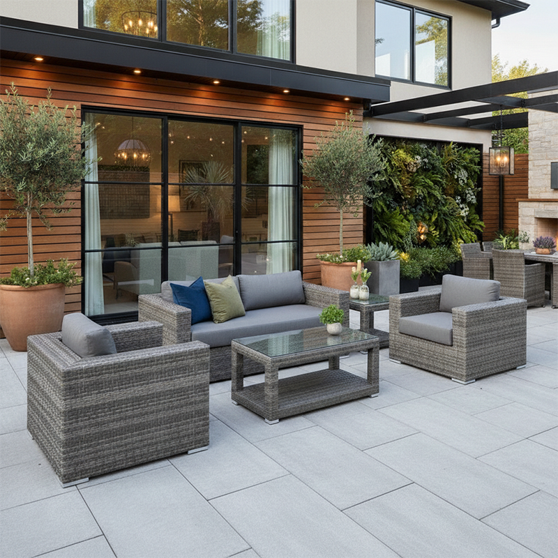 Bora 4pc Club Set - White Mushroom