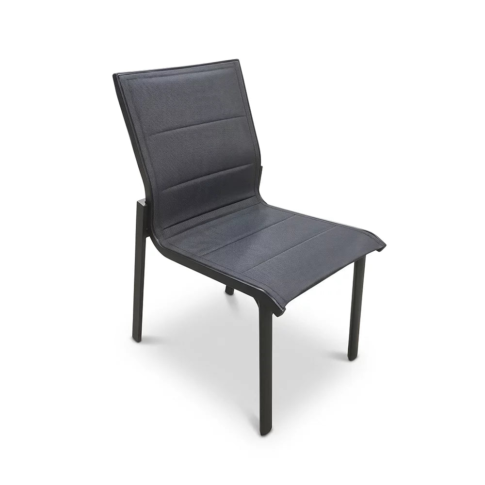 Breeze Padded Sling Dining Side Chair
