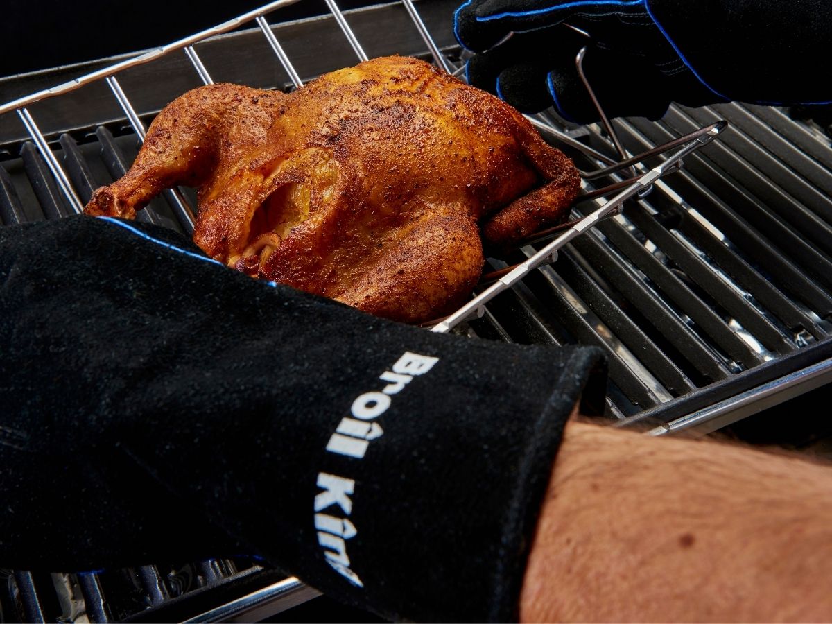 Broil King 2PC Leather Gloves