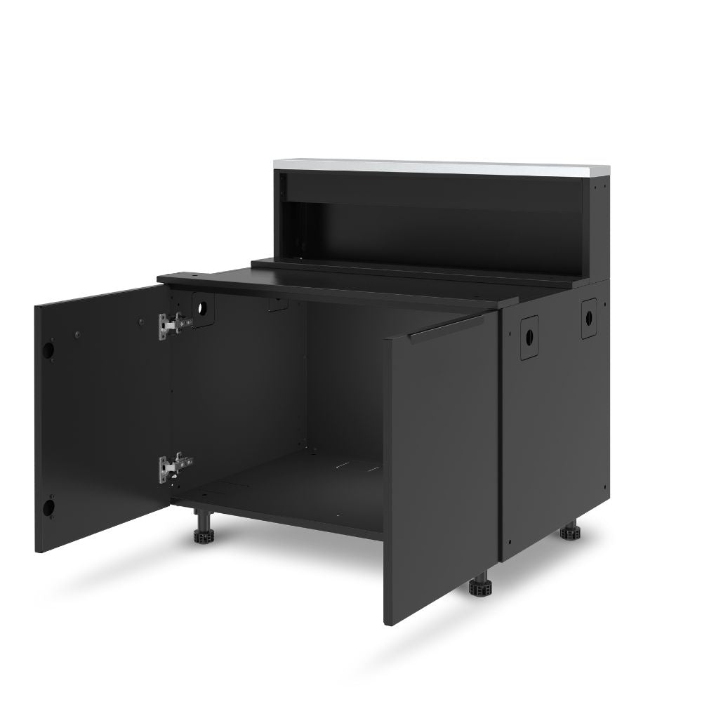 Broil King Baron 5 Burner Cabinet: Black