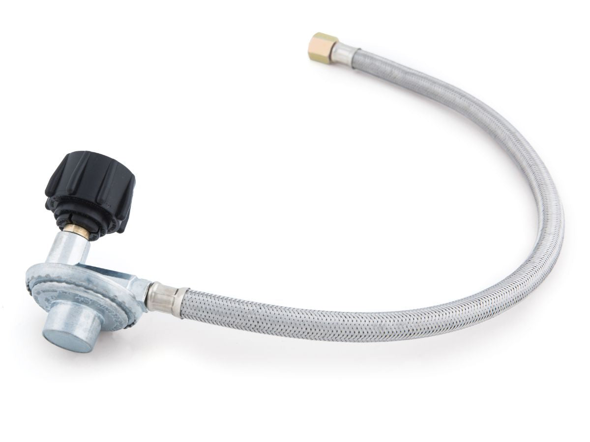 Broil King Braided Stainless Steel QCC1 Hose and Regulator