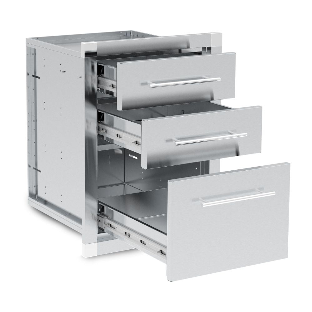 Broil King Built-In Enclosed 3 Drawer Assembly