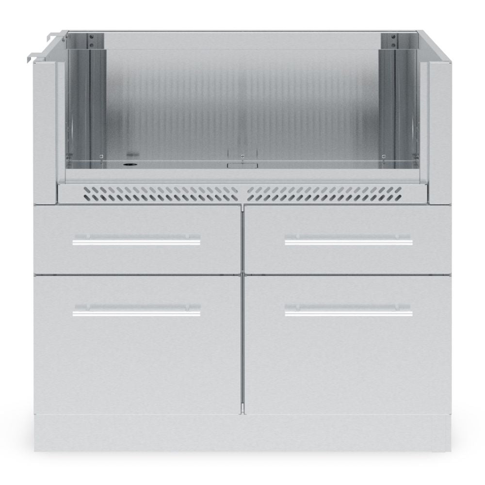 Broil King Built-In Stainless Steel 4 Burner Cabinet