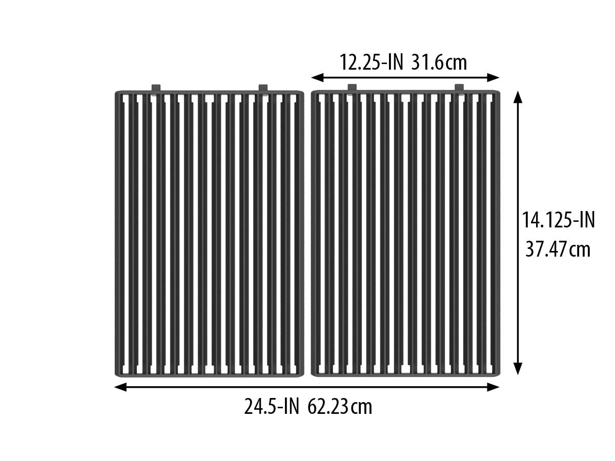 Broil King Cast Iron Cooking Grid: Regal XL