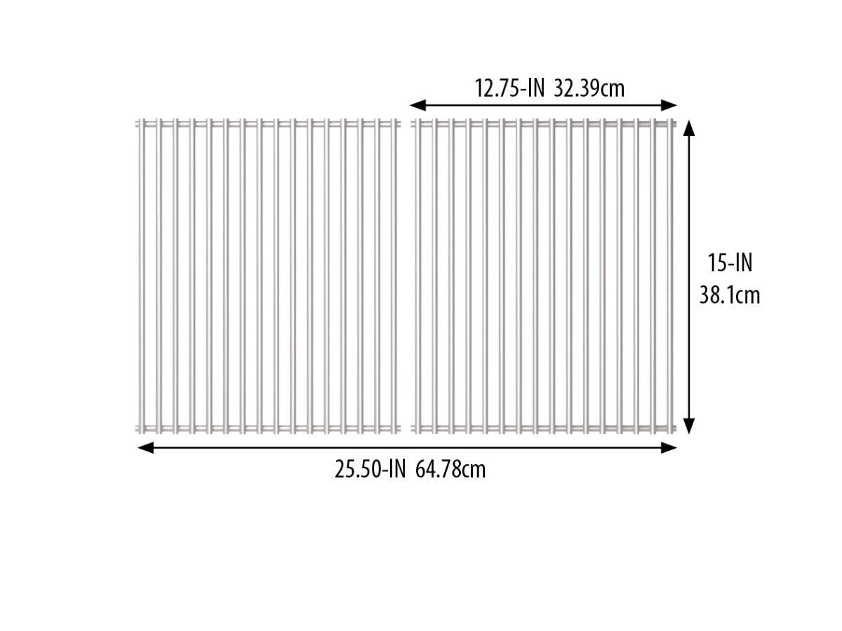 Broil King Stainless Steel Cooking Grids: Signet/Crown