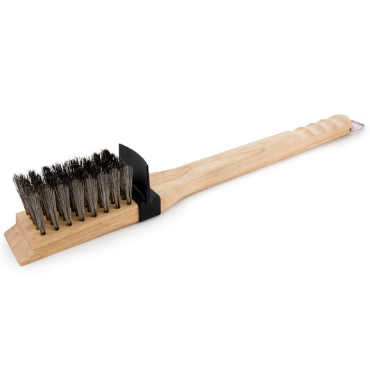 Broil King Wooden Grill Brush with Stainless Steel Bristles