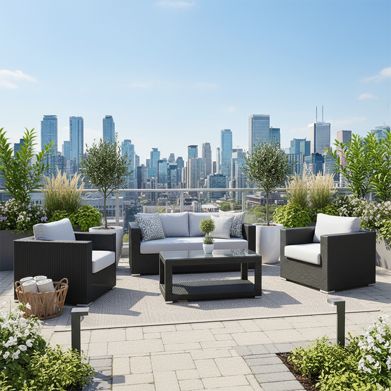 Brooklyn 3pc Club Set - Caviar Black