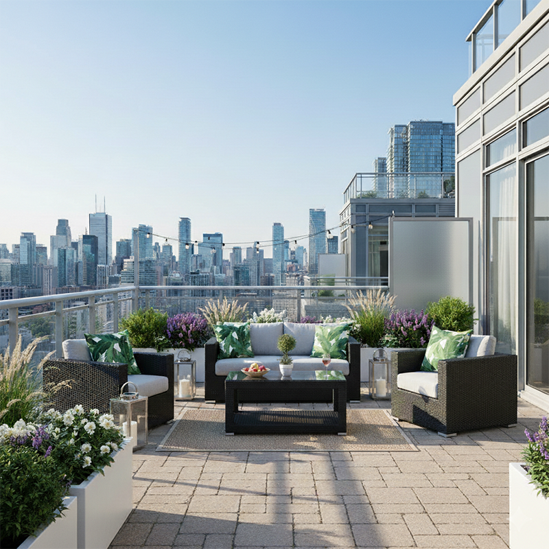 Brooklyn 3pc Club Set - Caviar Black