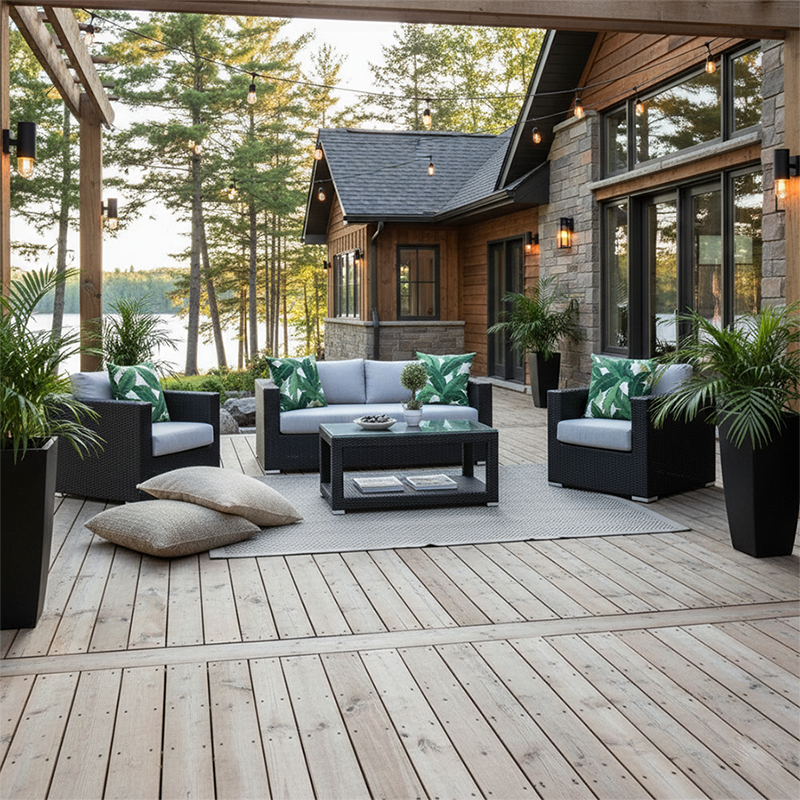 Brooklyn 3pc Club Set - Caviar Black