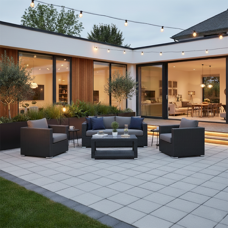 Brooklyn 3pc Club Set - Caviar Black