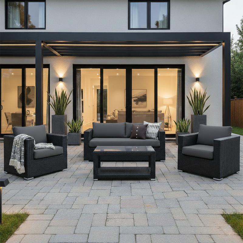 Brooklyn 3pc Club Set - Caviar Black