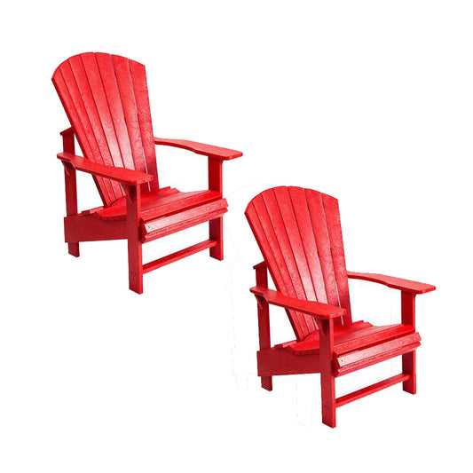 Upright Adirondack Chair - 2 Pack **VALUE BUNDLE**