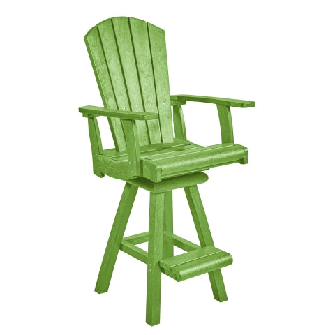 Adirondack Swivel Arm Pub Chair
