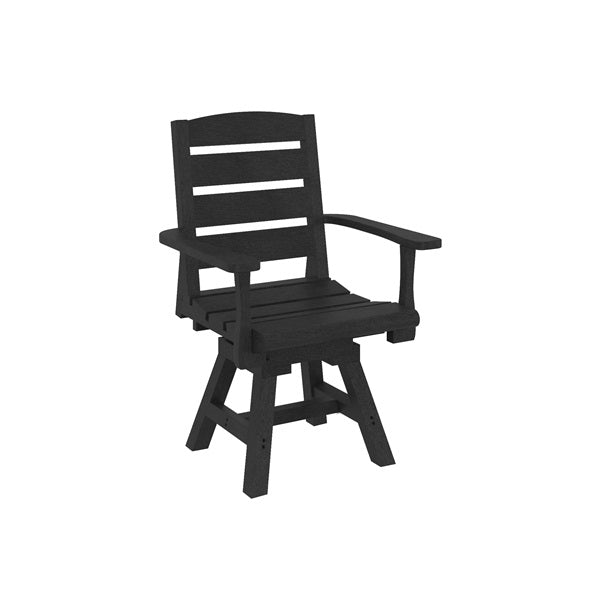 Napa Swivel Dining Arm Chair