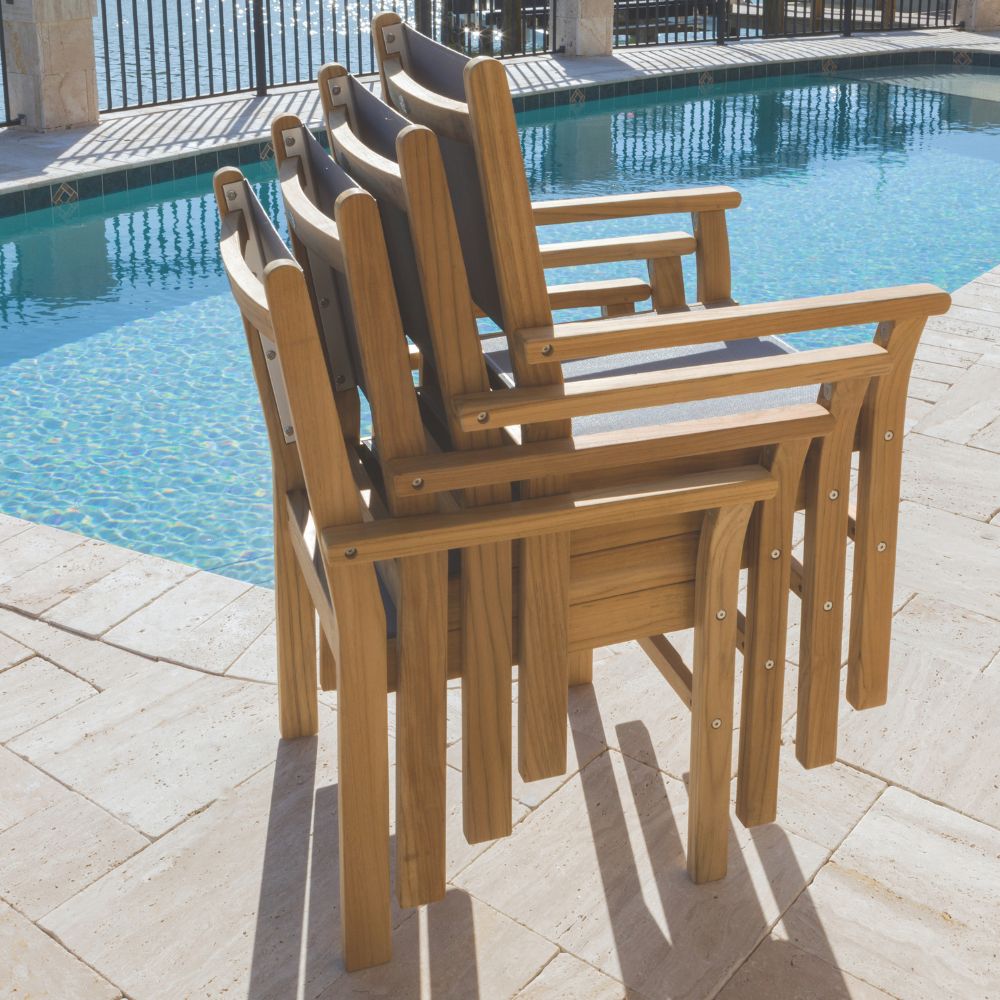 Captiva Stacking Arm Chair