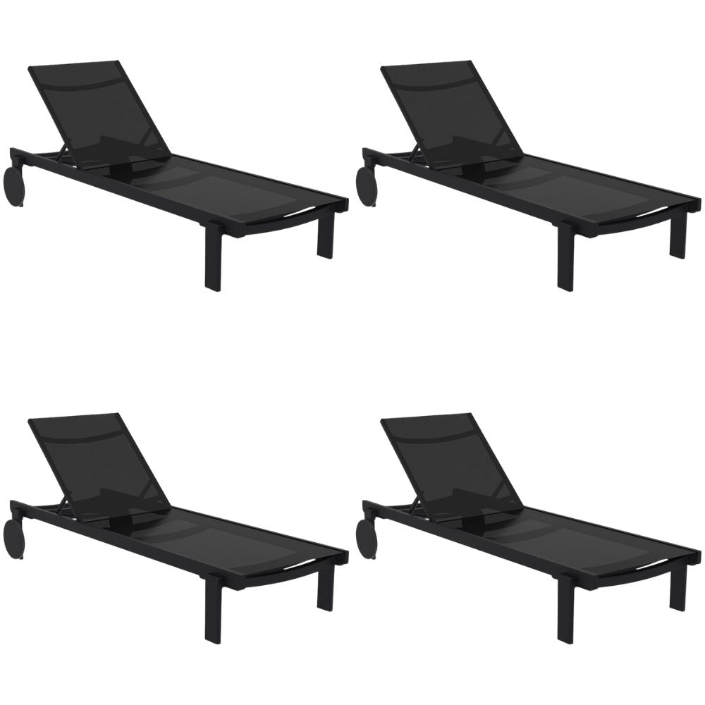 Casablanca Chaise Lounge - Set of 4