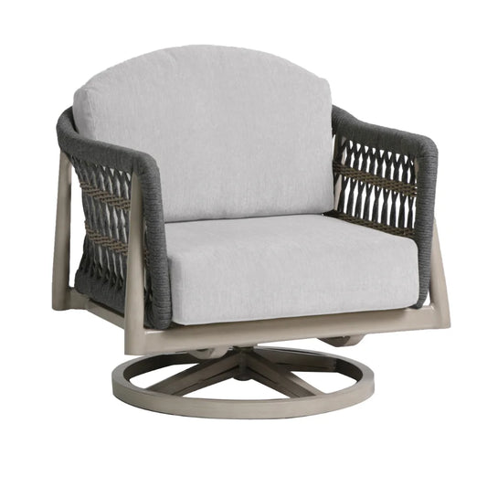 Coconut Grove Swivel Rocker Club Chair