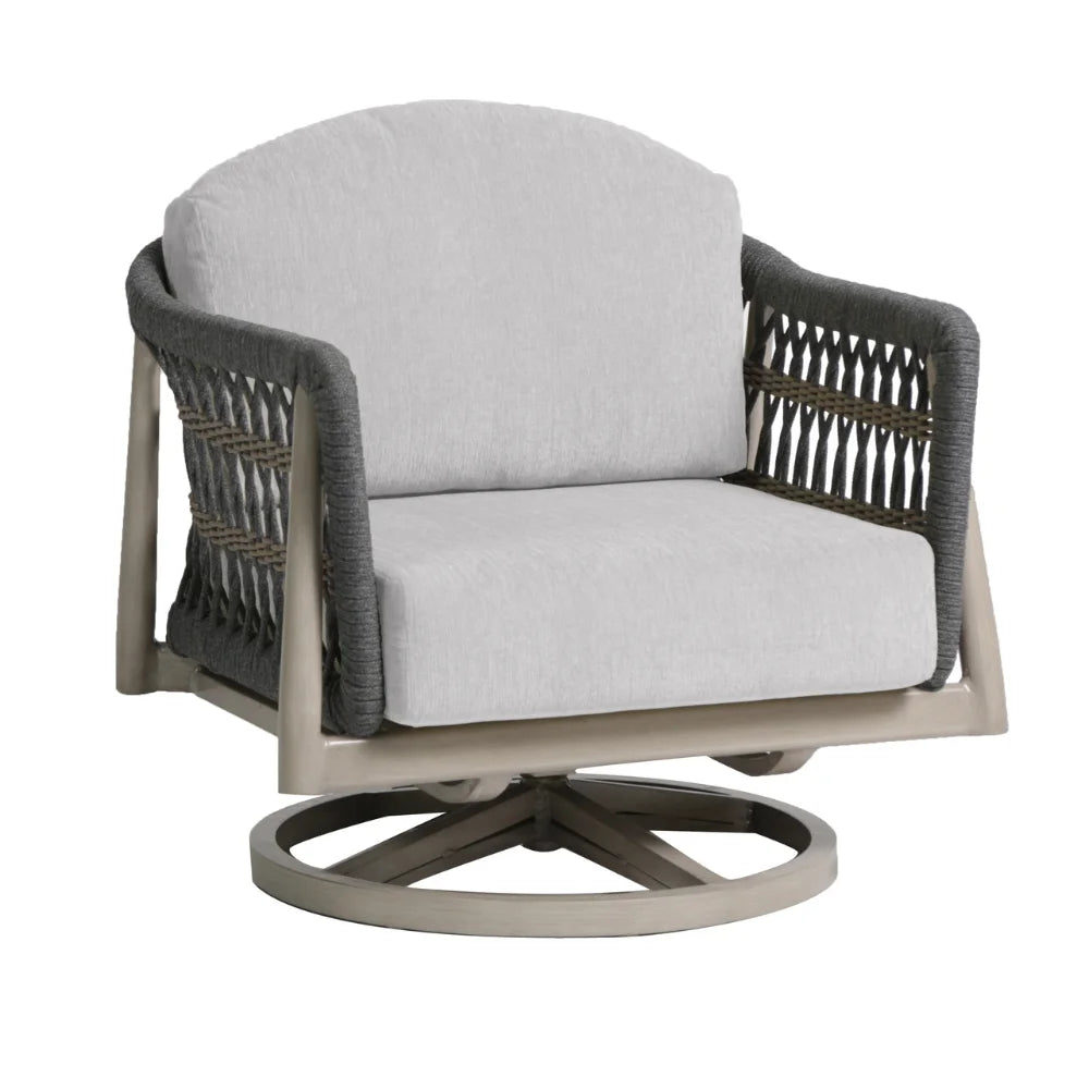 Coconut Grove Swivel Rocker Club Chair