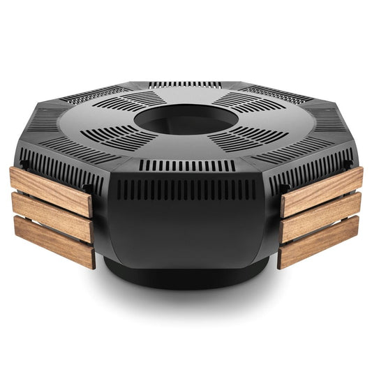 Collingwood Short Black 45" Wood Burning Fire Pit