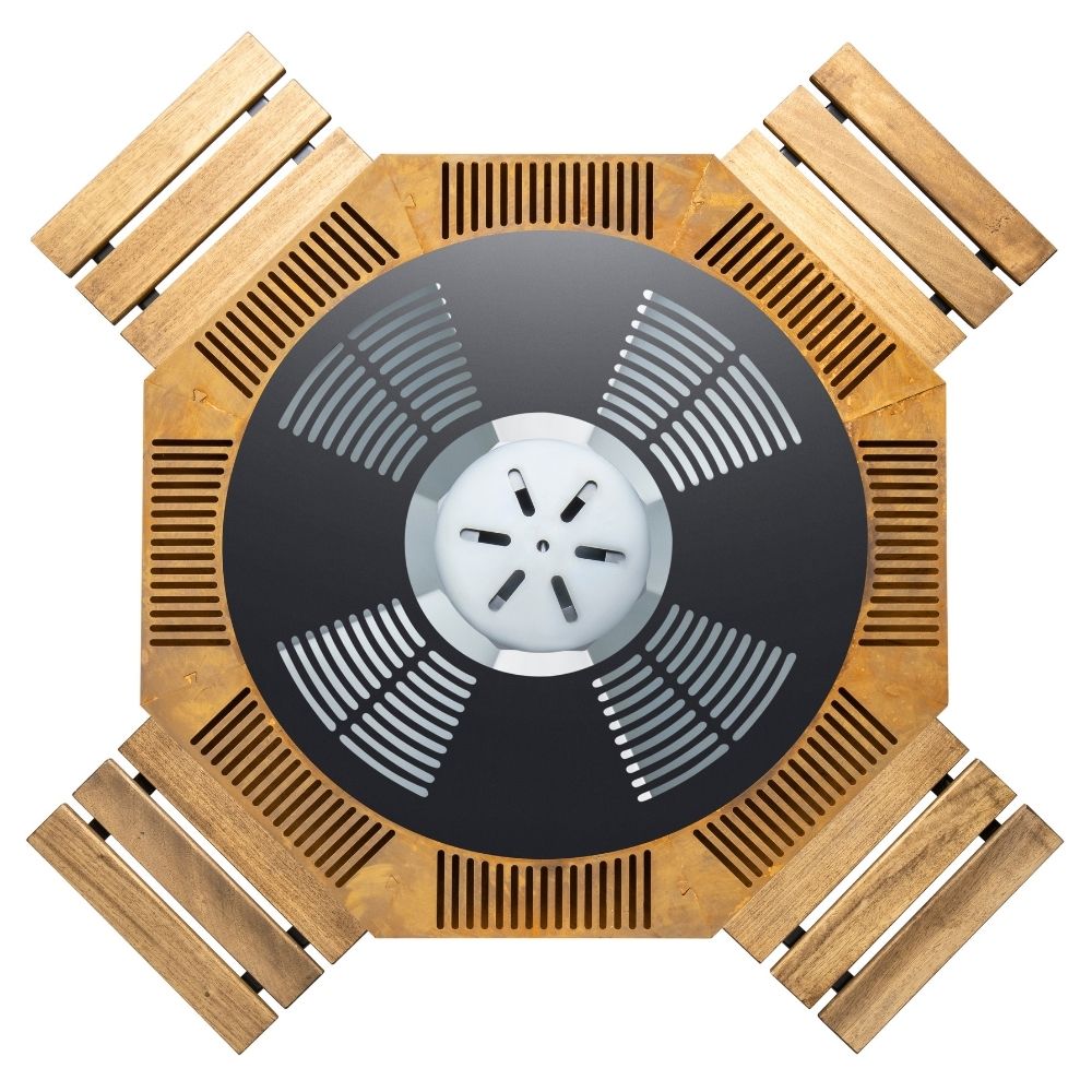Collingwood Short Corten 45" Wood Burning Fire Pit