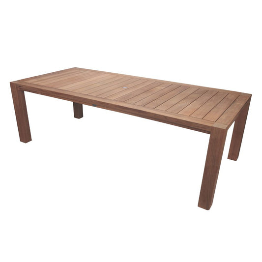 Comfort 44" x 94.5" Rectangular Teak Dining Table