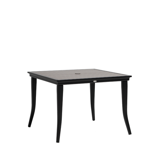 Copacabana 40" Square Dining Table with Umbrella Hole