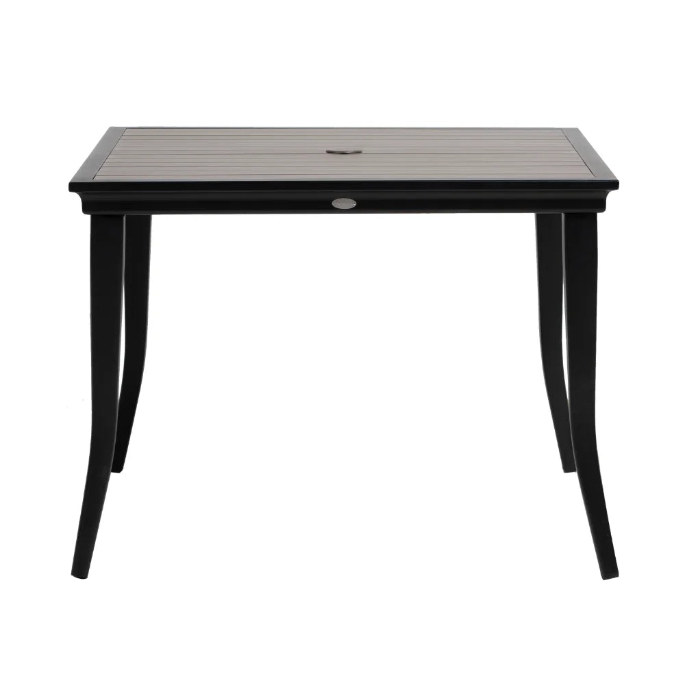 Copacabana 40" Square Dining Table with Umbrella Hole