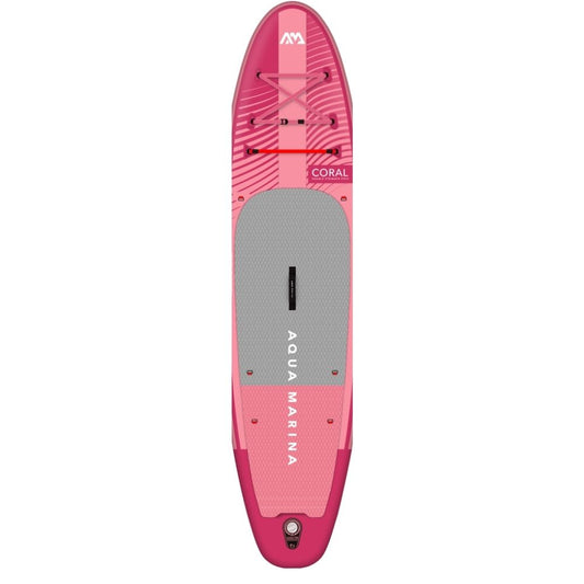 CORAL 10'2" (Raspberry) Advanced All-Around Inflatable Stand Up Paddle Board