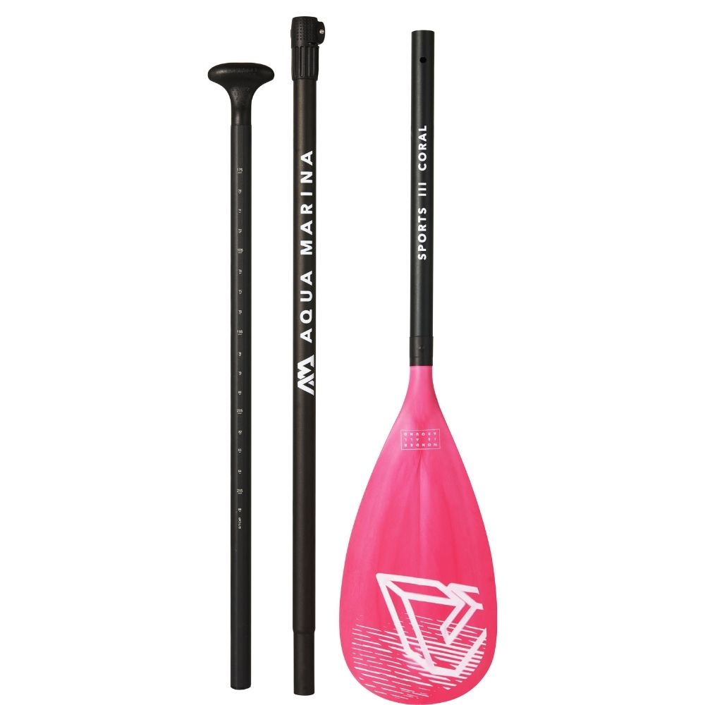 CORAL Sports III Adjustable Aluminum iSUP Paddle