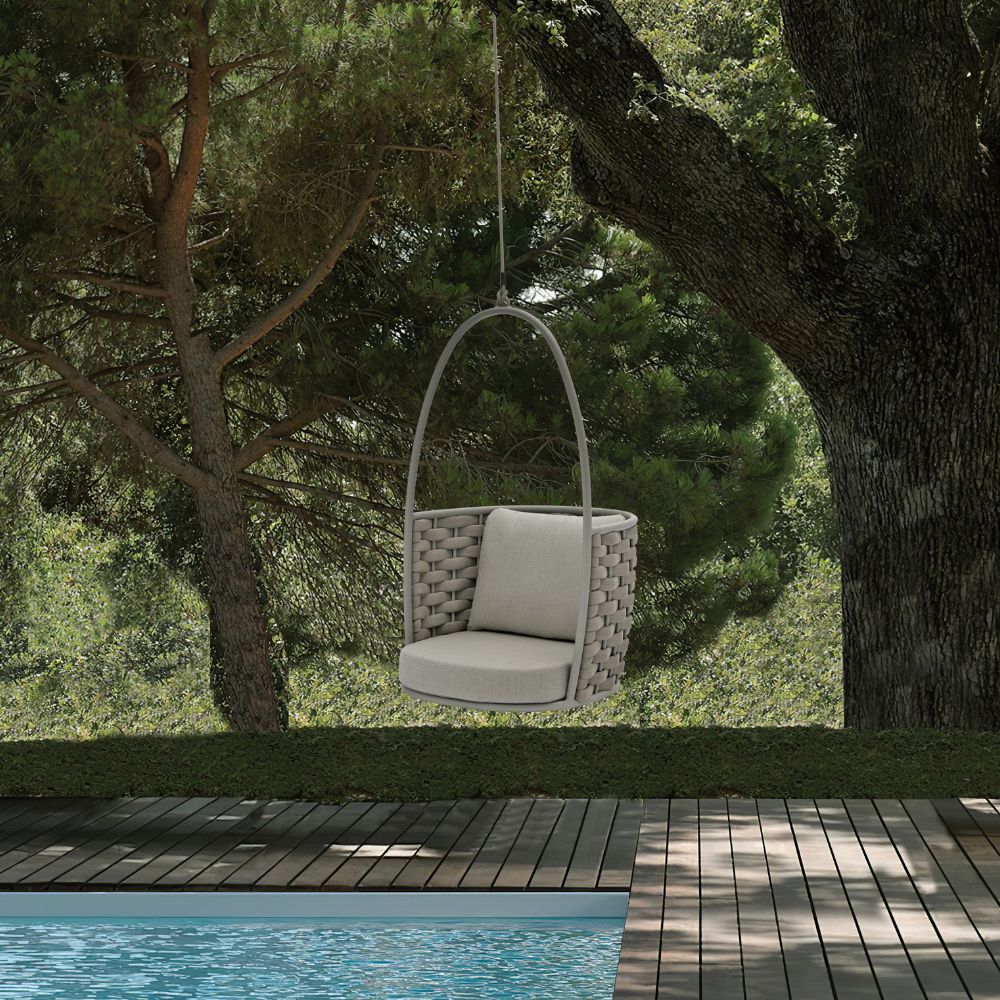 Loop Collection Hanging Chair with Stand