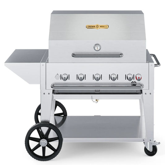 Crown Verity 36" Mobile Grill: Single Shelf Package