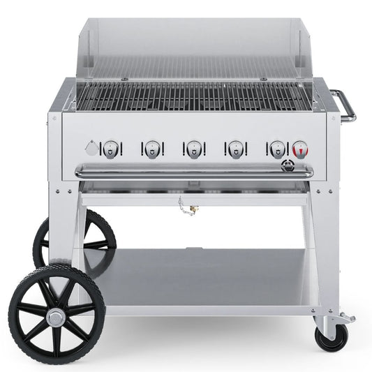 Crown Verity 36" Mobile Grill: Windguard Package