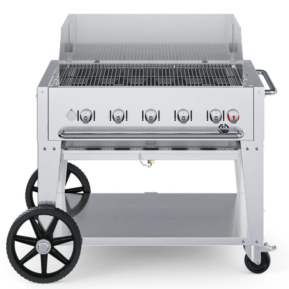 Crown Verity 36" Mobile Grill: Windguard Package