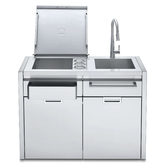 Crown Verity 42" Infinite Series Modular Beverage Center Cabinet with Water Heater