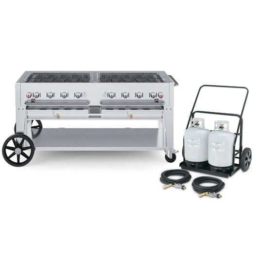 Crown Verity 60" Mobile Grill with Propane Cart
