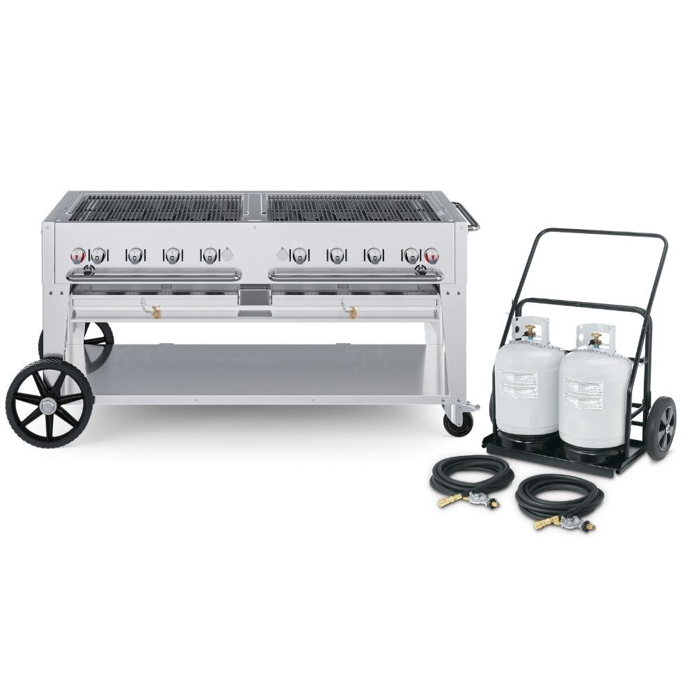Crown Verity 60" Mobile Grill with Propane Cart